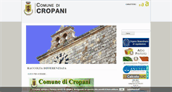 Desktop Screenshot of comune.cropani.cz.it